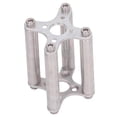 thumbnail image 2 of Brushless Motor Cross Mounting Bracket, Aluminum Alloy X Type Fixed Motor Mount Cross Holder for Replacement Silver, Easy to Install and Disassemble, Convenient for Daily, 2 of 7