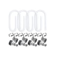thumbnail image 2 of Swimming Pool Filter Hose Replacement Kit, Durable PE & EVA Hose with Stainless Steel Clamp, 59in Pool Adapter for Easy Installation, Pool Cleaning & Maintenance for Aboveground Pools, 2 of 7