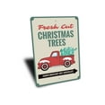thumbnail image 3 of Fresh Cut Christmas Trees Novelty Decor, Metal Wall Sign - 10x14 Inches, 3 of 4