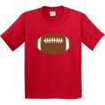 thumbnail image 3 of Inktastic Football Youth T-Shirt, 3 of 5