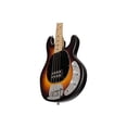 thumbnail image 5 of Sterling by Music StingRay Lightweight Adult Basswood Electric Bass Guitar, Yellow, 5 of 7