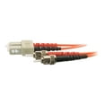 thumbnail image 3 of C2G 10m SC-ST 62.5/125 OM1 Duplex Multimode PVC Fiber Optic Cable - Orange - patch cable - 33 ft - orange, 3 of 4