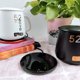 thumbnail image 3 of Posavasos con calefacción de temperatura constante USB, posavasos con enzima para leche, aislamiento de café, leche caliente, temperatura de tres toques, negro, 3 of 4