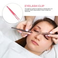 thumbnail image 3 of CTIRCHIU De Pinzas Para Pestañas Postizas De Inoxidable Color Rosa Para Maquillaje, 3 of 8