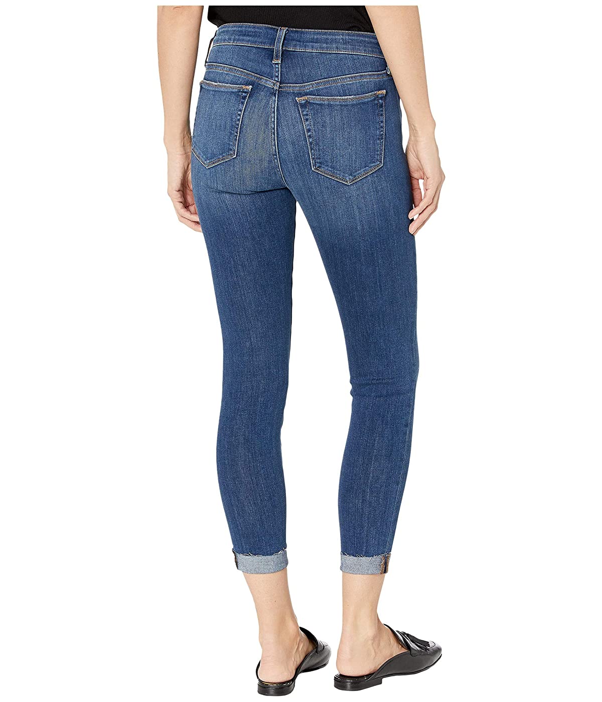 JOE'S Jeans Joe's Jeans Icon Crop Single Raw 1/4" Cuff Jeans in Kalluna Kalluna