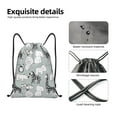 thumbnail image 6 of Bingfone African Animals Drawstrings Backpacks Bags For Men Women Gym Drawstrings Bag, 6 of 9
