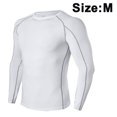 thumbnail image 1 of Long-Sleeve Base-Layer Running Top Men Fitness Shirt Running Sports Training Quick-Drying Breathable Long-Sleeved Stretch Tights, 1 of 9