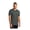 Anchor Grey, variant on Unisex Stretch Jersey Crew | Soft & Lightweight T-Shirt for Men & Women, Casual Work Tee for Everyday Wear - Deep Black M
