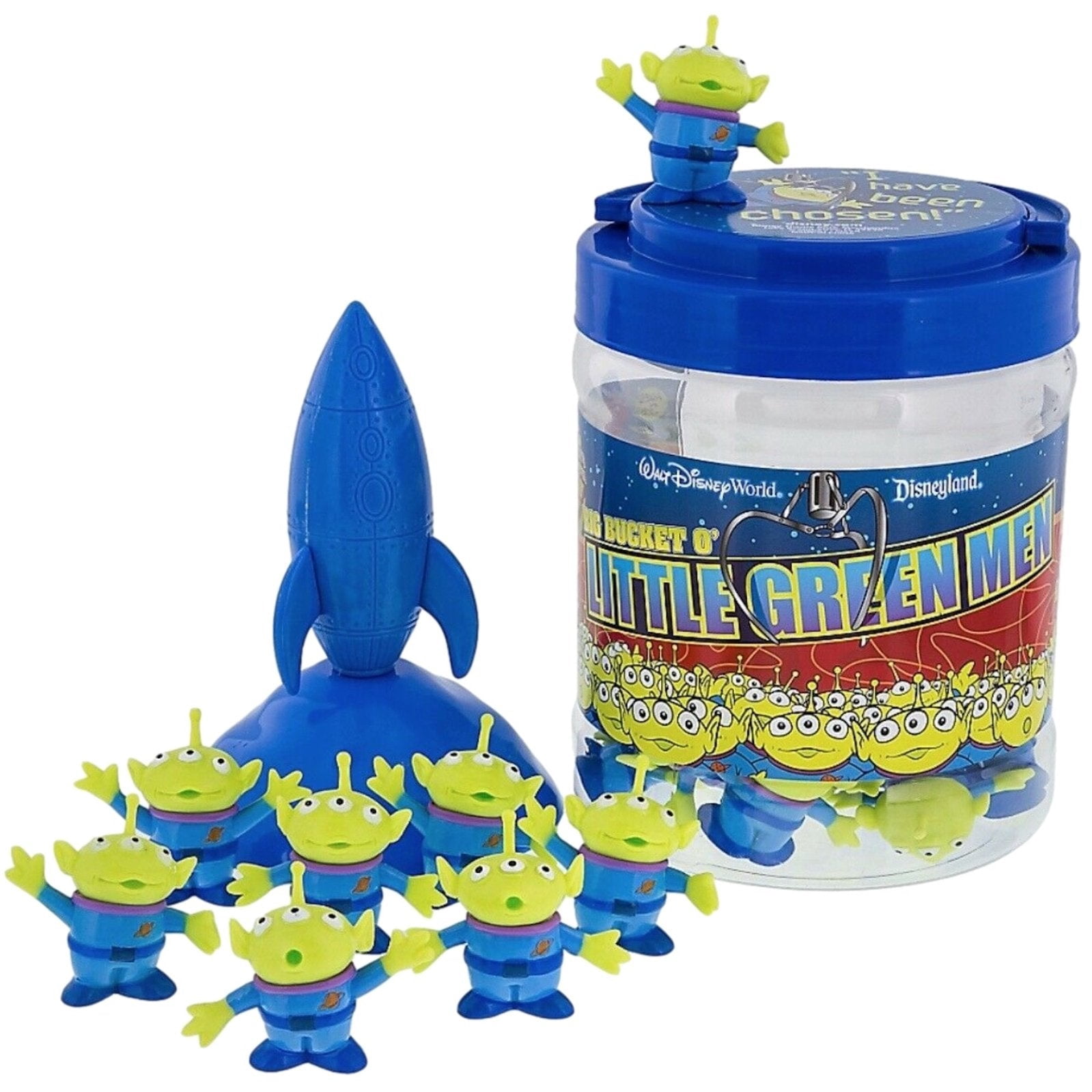 Disney Pixar Toy Story Big Bucket O' Little Green Men Claw Machine Aliens