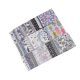 thumbnail image 2 of Naiovety 50 piezas de telas de algodón, bolso de mano a medida, bolso de hombro, costura, acolchado, tela cuadrada, para el hogar, Tela de costura y artesanía Gris-negro/10*10cm, 2 of 6