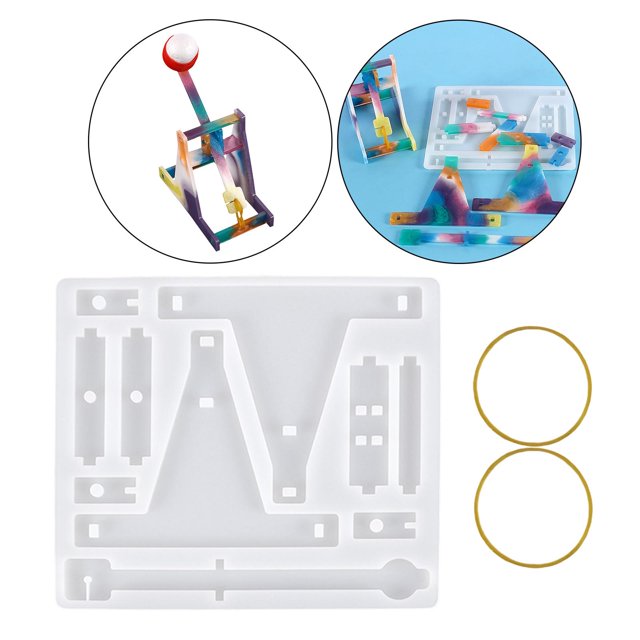 Molde de resina con pegamento en forma de gota, artesanía DIY para la fabricación de joyas, fundición de accesorios para el hogar, juguete de catapult Baoblaze Molde de silicona