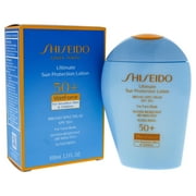 Shiseido Ultimate Sun Protection Lotion WetForce SPF 50 for Sensitive Skin and Children