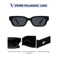 thumbnail image 4 of Gafas de sol VANLINKER VL9846 Polarizadas con montura cuadrada estilo ojo de gato en negro, 4 of 5