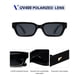thumbnail image 4 of Gafas de sol VANLINKER VL9846 Polarizadas con montura cuadrada estilo ojo de gato en negro, 4 of 5