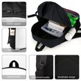 thumbnail image 4 of R.E.P.O Backpack, Large Capacity Backpack, 17 Inch Laptop Backpack for Daily College Work Travel, 4 of 9