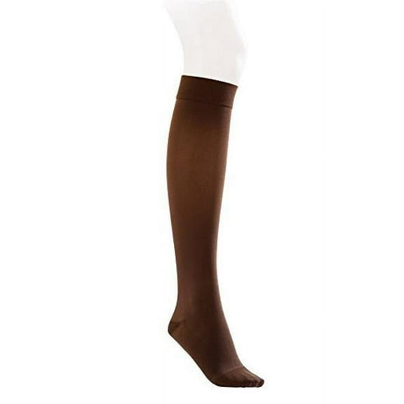 Jobst Opaque SoftFit 30-40 Closed Toe Knee High Compression Stockings Espresso Medium
