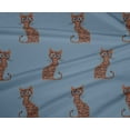 thumbnail image 4 of oneOone Polyester Lycra Fabric Cat Ikat Printed Craft Fabric BTY 56 Inch Wide, 4 of 4