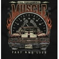 thumbnail image 2 of Full Performance Muscle Fast Loud Car Crewneck T Shirts Boy Girl Teen Brisco Brands M, 2 of 4