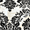 White, variant on Lilly Craft Flocking Damask Taffeta Black on White Fabric  58-60" Wide Sold by the Yard