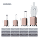 thumbnail image 2 of Set de 4 Maletas Compass Montevideo Color Rosa con Ruedas 360°, 2 of 8