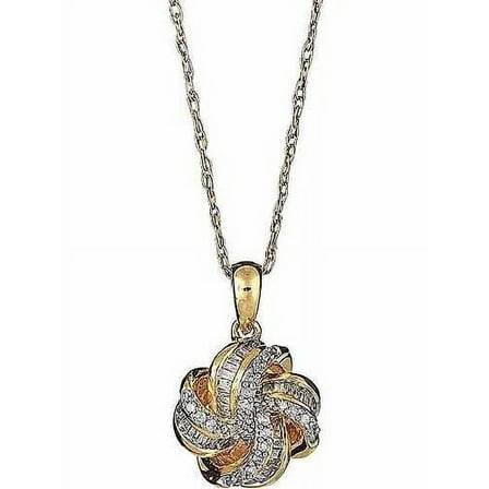 1/4-carat T.w. Round White Diamond Sterl