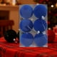 thumbnail image 1 of 6 Bolas Navideas De Terciopelo De Plstico Flocado, 2, 4 Pulgadas, Color Rojo, Adorno Para Rbol De Navidad, Ideal Para Colgar En El Hogar (paquete De 6), UKHBMC, 1 of 9