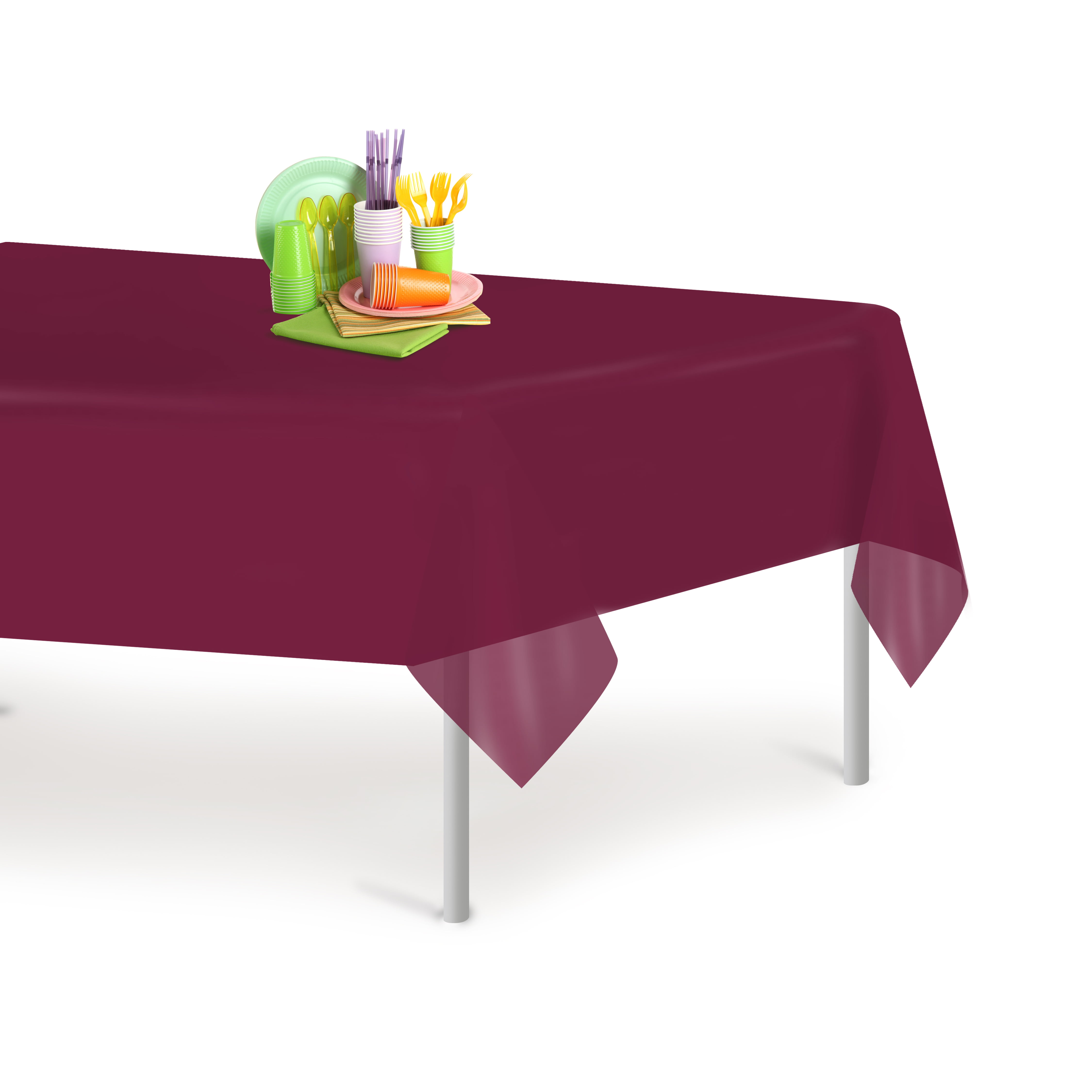 Details about   1 Piece Home and Garden Suppliy Table Cloth Colorful Table Cover Party Supply 