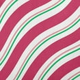 thumbnail image 2 of 18" x 18" Simply Daisy Candy Stripes Polyester Accent Pillow, Holiday Pink Qty 1, 2 of 3