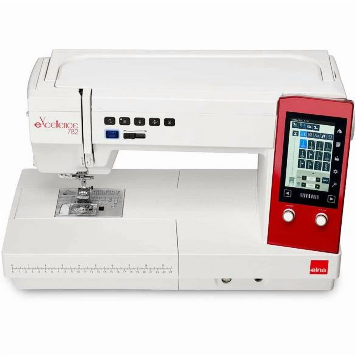 elna eXcellence 782 Computerized Sewing Machine with Accurate Stitch Regulator Equivalent to Janome MC9480QCP