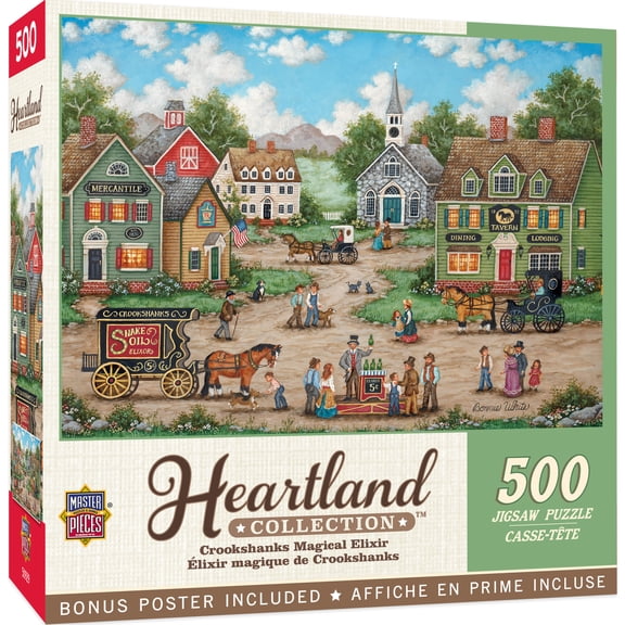 MasterPieces 500 Piece Jigsaw Puzzle - Crookshanks Magical Elixir - 15"x21"