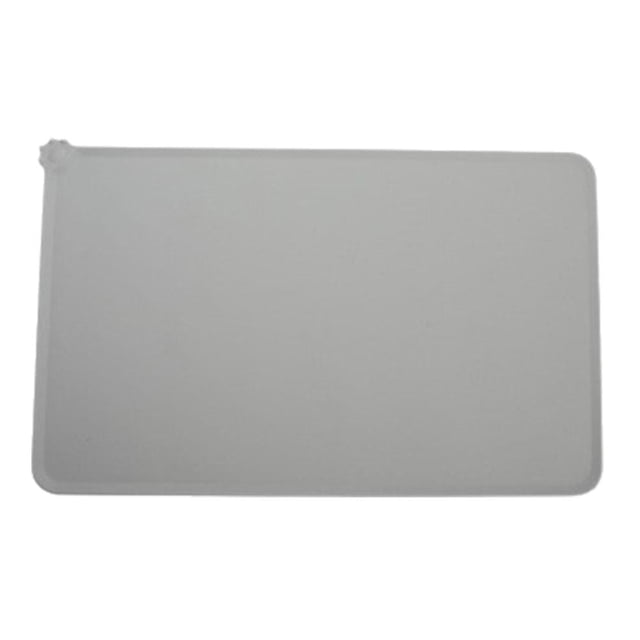 Tapete para comedero de perros y gatos, impermeable, antideslizante, de silicona, V5C8