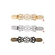 thumbnail image 3 of Jumpingount Clip para bufanda con diamantes de imitación, Clips para suéter de aleación galvanizada, Pin para chal tallado, joyería, accesorios de ropa, Accesorios de disfraces Oro Jumpingount AP008845-01, 3 of 6