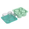 thumbnail image 1 of Cateissary Accesorios ajustados de las bandejas del cubo para la taza fácil de los moldes del cubo de hielo del silicón del hielo del verano del Barra de herramientas verde, 1 of 6
