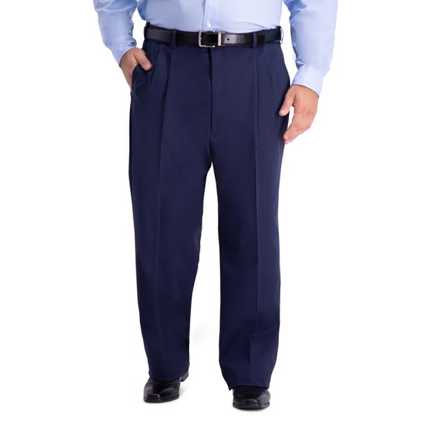 Haggar Men's Big & Tall Work to Weekend® Pro Pleat Pant HC90410