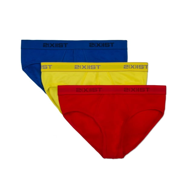 2(X)IST 2(x)ist Mens Essential NoShow Brief 3Pack Style3102032003
