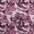 thumbnail image 1 of oneOone Viscose Jersey Dark Magenta Fabric Floral Watercolor Fabric For Sewing Printed Craft Fabric By The Yard 60 Inch Wide, 1 of 4