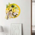 thumbnail image 6 of Esquirla Artificial Flowers Sign Bee Bowknot Garden Party Wreath Front Door, 6 of 8