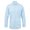 Light Blue, variant on Premier Mens Signature Oxford Long Sleeve Work Shirt