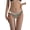 Apricot Zebra, variant on Women's Leopard Print Seamless Mid Rise Briefs No Show Underwear Pink Leopard Print S