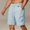 (Fashion 3)Sky Blue, variant on Aimik Athletic Shorts for Men Drawstring Waist Solid Color Mens Shorts with Zip Pockets Summer Quick Dry Fitness Shorts for Gym