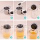 thumbnail image 5 of Tetera, Colador De Té De Acero Inoxidable, Colador Empinado, Con Mango Plegable, Para Tazas De Cereales Sueltas, Tazas Y Teteras (1 Pieza De Acero Inoxidable) JAMW Sencillez, 5 of 5