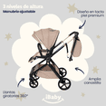 thumbnail image 3 of Carriola Travel System Mango Reversible IBaby Victoria BLGD beige, 3 of 10