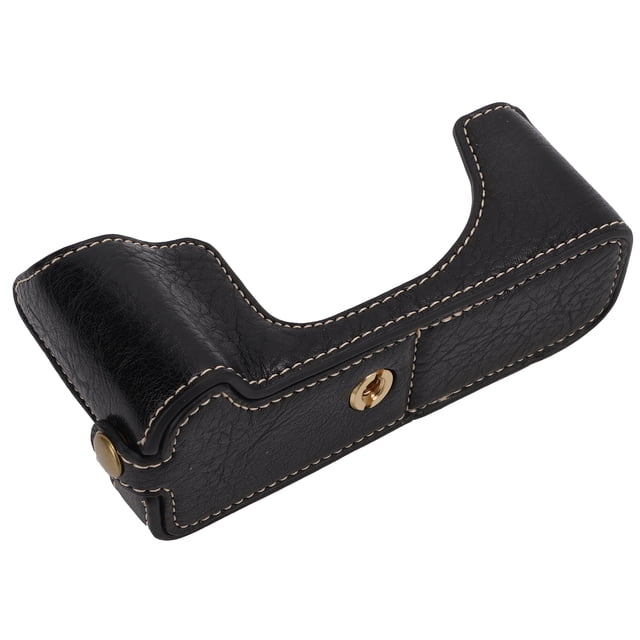 Media funda de cuero PU para cámara, media funda para media cámara, funda para media cámara, tecnología de vanguardia Jadeshay A