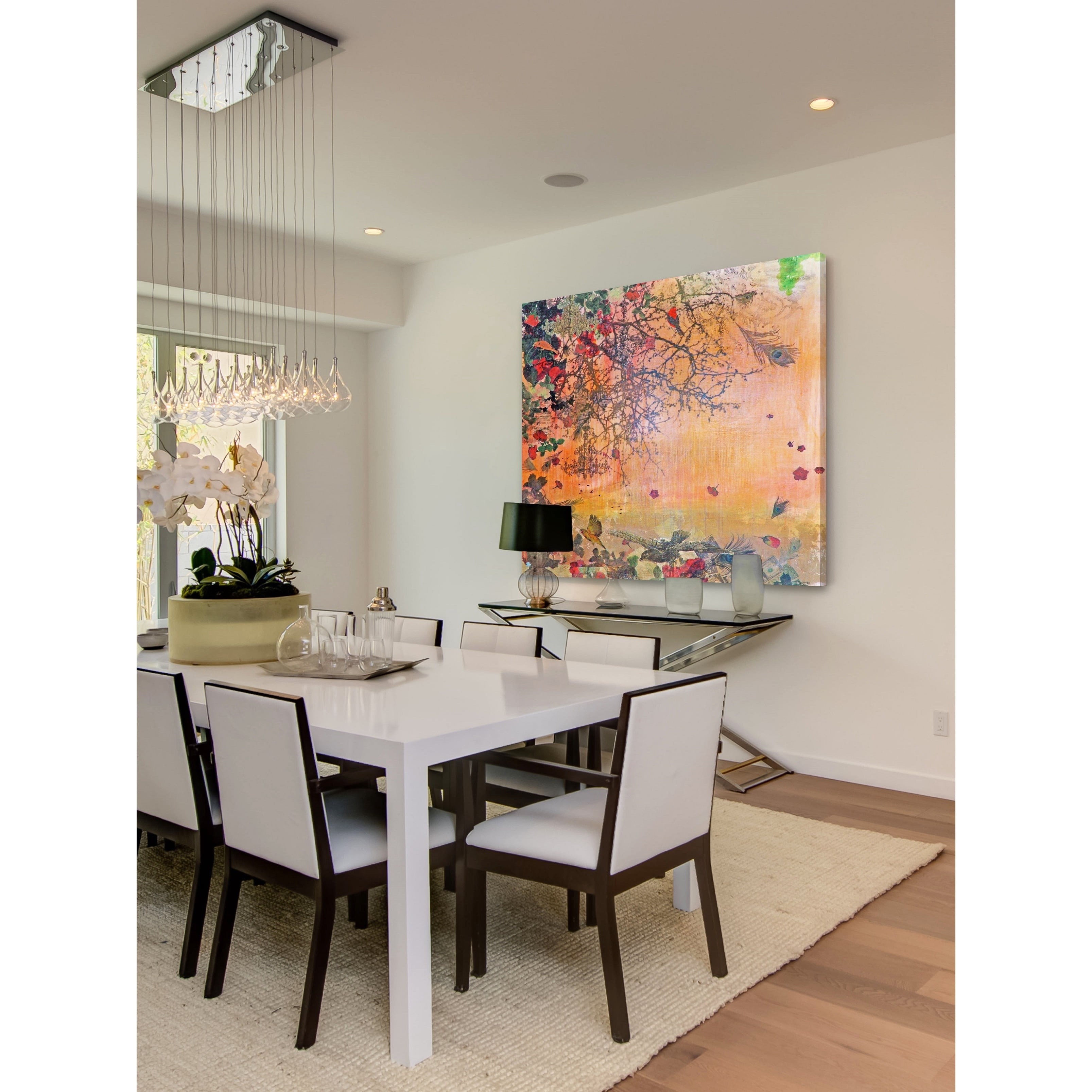 Punica Granutum Painting Print on Wrapped Canvas