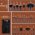 thumbnail image 2 of Juego de brochas de maquillaje Real Perfection, 24 piezas, con funda sintética, 2 of 7