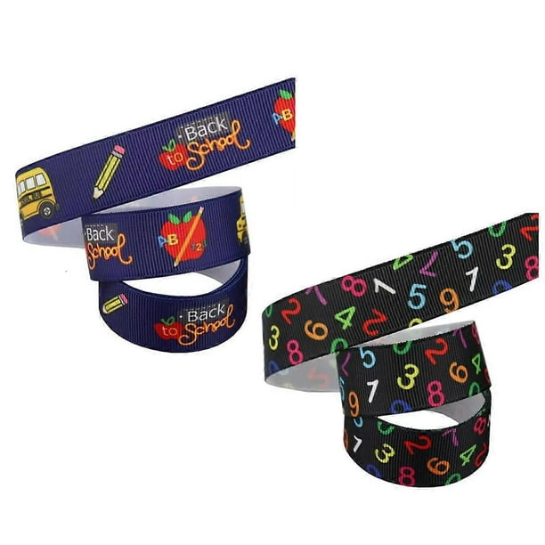 Ribbon School Teacher Themed Ribbon Decorative Bow Accessories Box Streamer Bouquet Accessories for
