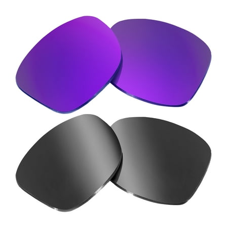 HOLBROOK Replacement Lenses Polarized Silver & Purple by SEEK fits OAKLEY