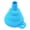 blue, variant on mini Foldable Funnel Silicone Collapsible Portable Funnels for Fuel Hopper Beer Oil Kitchen Accessories Tools Items