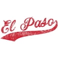 thumbnail image 6 of UGP Campus Apparel El Paso Baseball Script - Hometown Pride, Pitcher Hoodie - Medium - White, 6 of 6