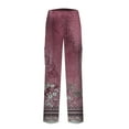 thumbnail image 5 of YDKZYMD Scrubs for Women Set Plus Size Tall Petite Plus Size Top and Pant Tie Dye V Neck with Pockets Nursing Uniform 2 Piece Medical Short Sleeve Jogger Scrub Set Purple 5XL, 5 of 6